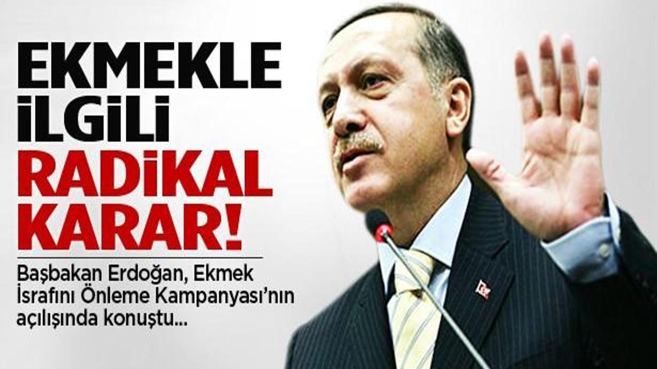 Erdoğan: Beyaz ekmeği sofralardan kaldıracağız