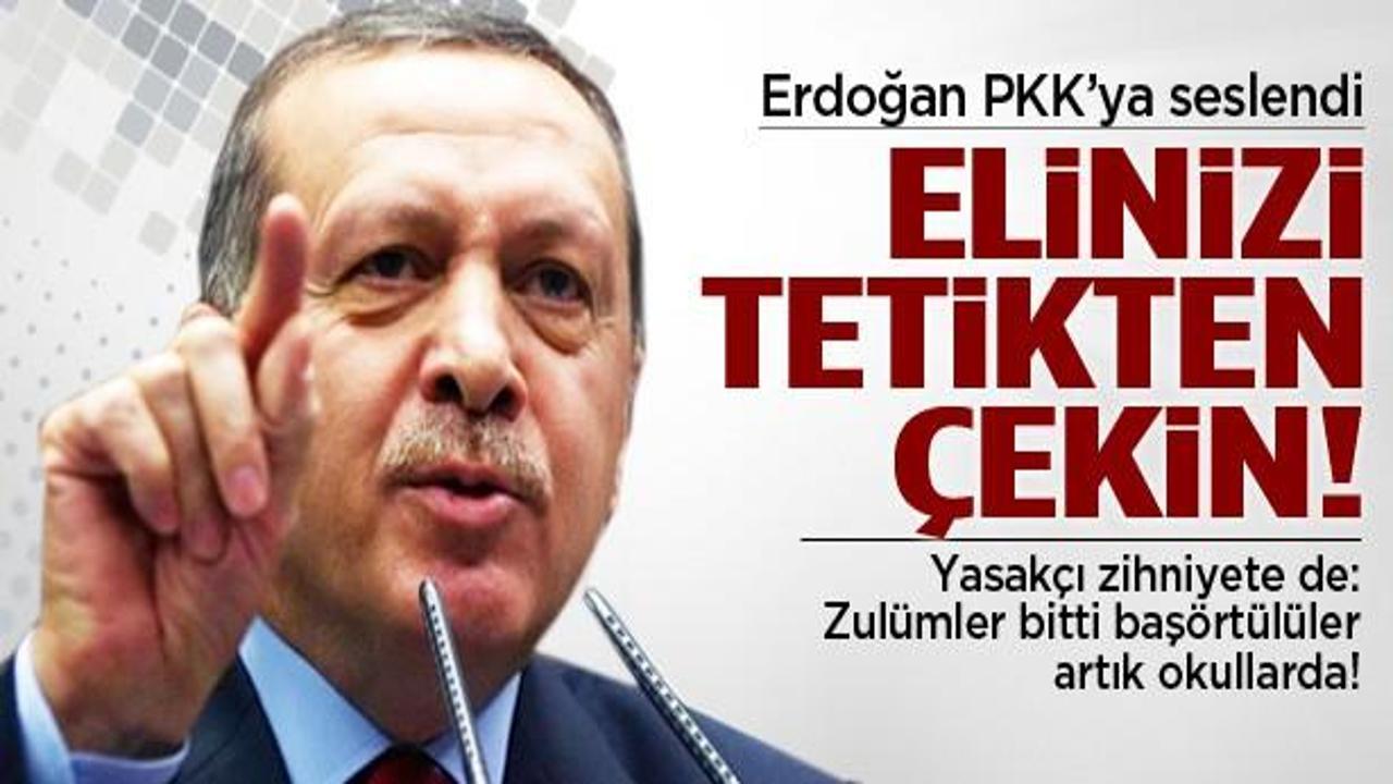 Erdoğan: Bize zenci muamelesi yaptılar
