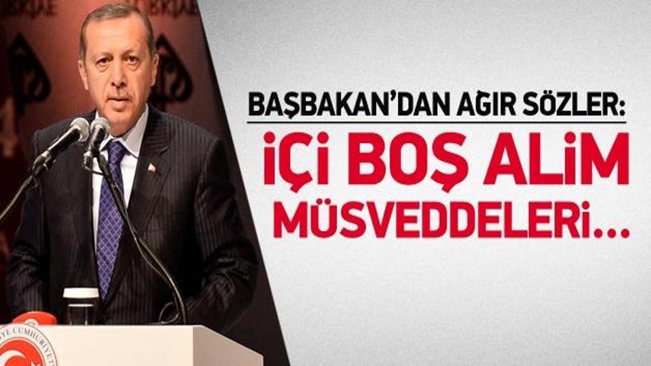 Erdoğan: Bu millet içi boş alimleri tarihin çöplüğüne atmıştır