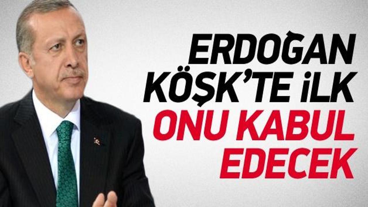 Erdoğan Davutoğlu'nu Köşk'te kabul edecek