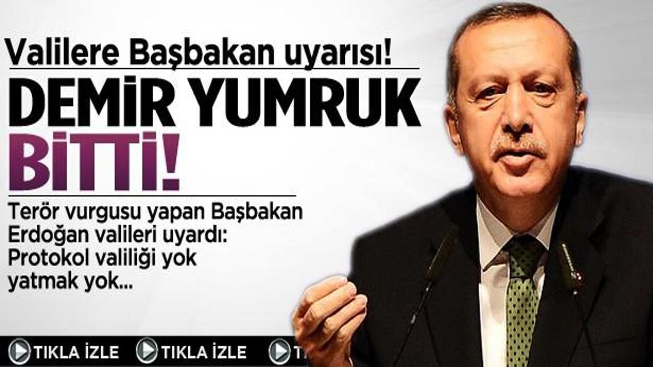 Erdoğan: Demir yumruk geride kaldı
