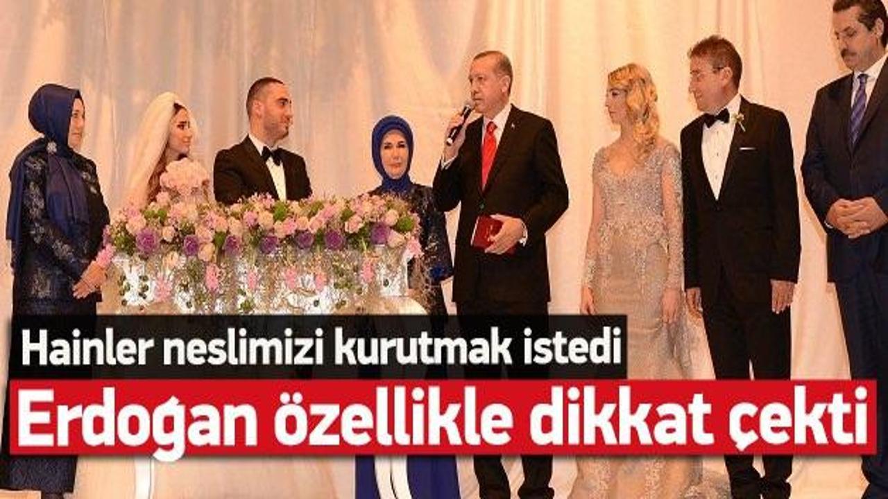 Erdoğan: Hainler neslimizi kurutmak istedi 