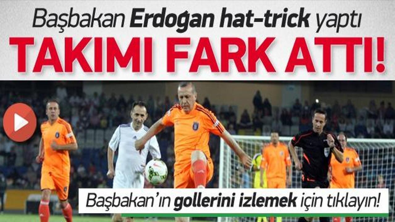 Erdoğan hat-trick yaptı, takımı fark attı