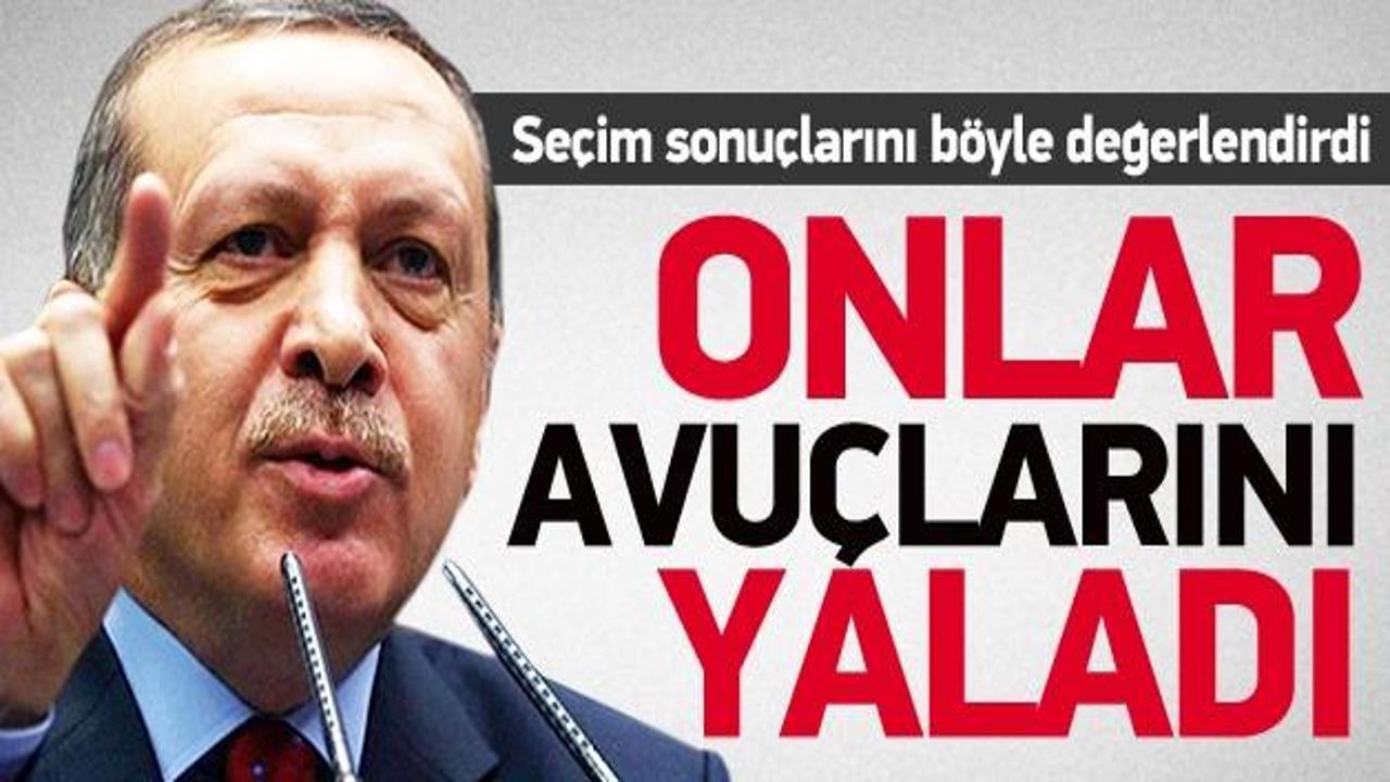 Erdoğan: Onlar avuçlarını yaladı