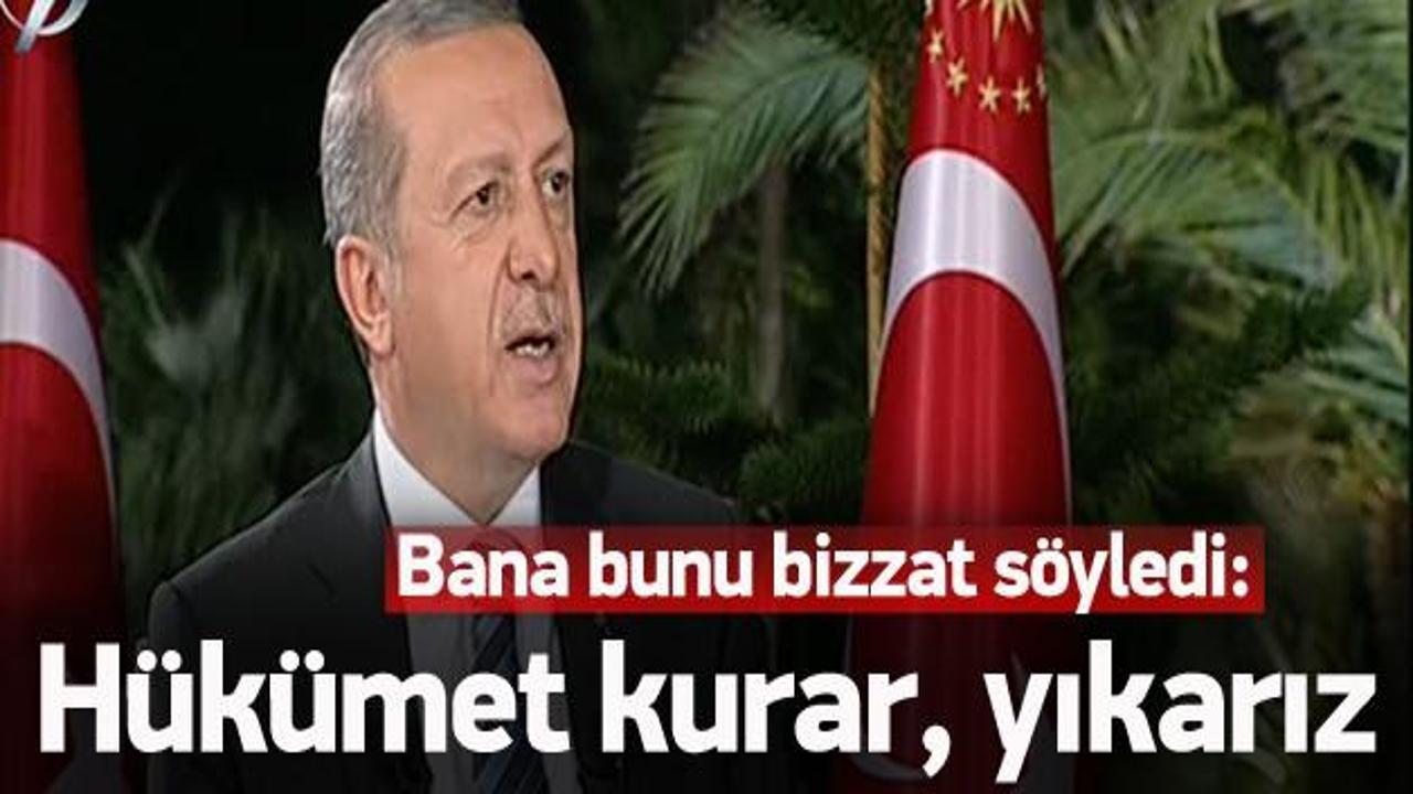 Erdoğan 'İskele Sancak'ta gündemi değerlendirdi