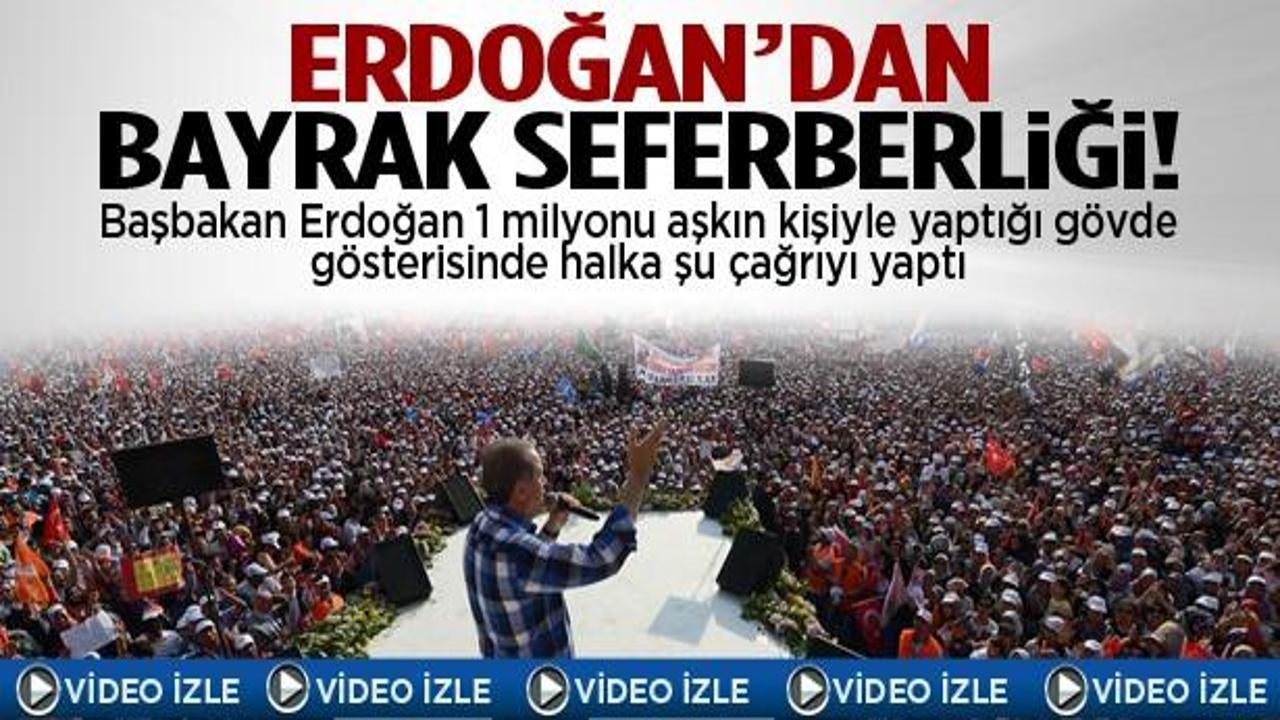 Erdoğan, Kazlıçeşme'de milyonlara hitap etti
