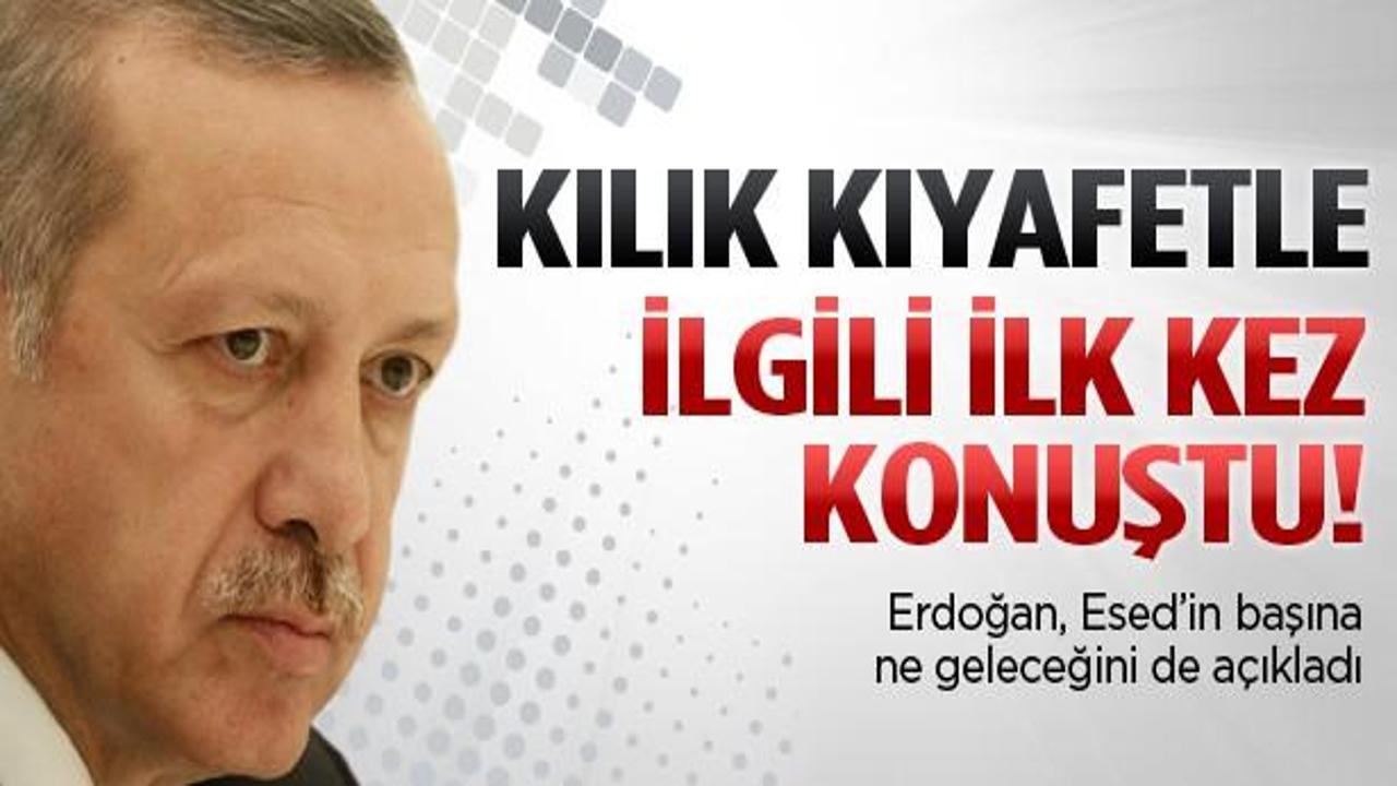 Erdoğan, kılık kıyafetle ilgili ilk kez konuştu