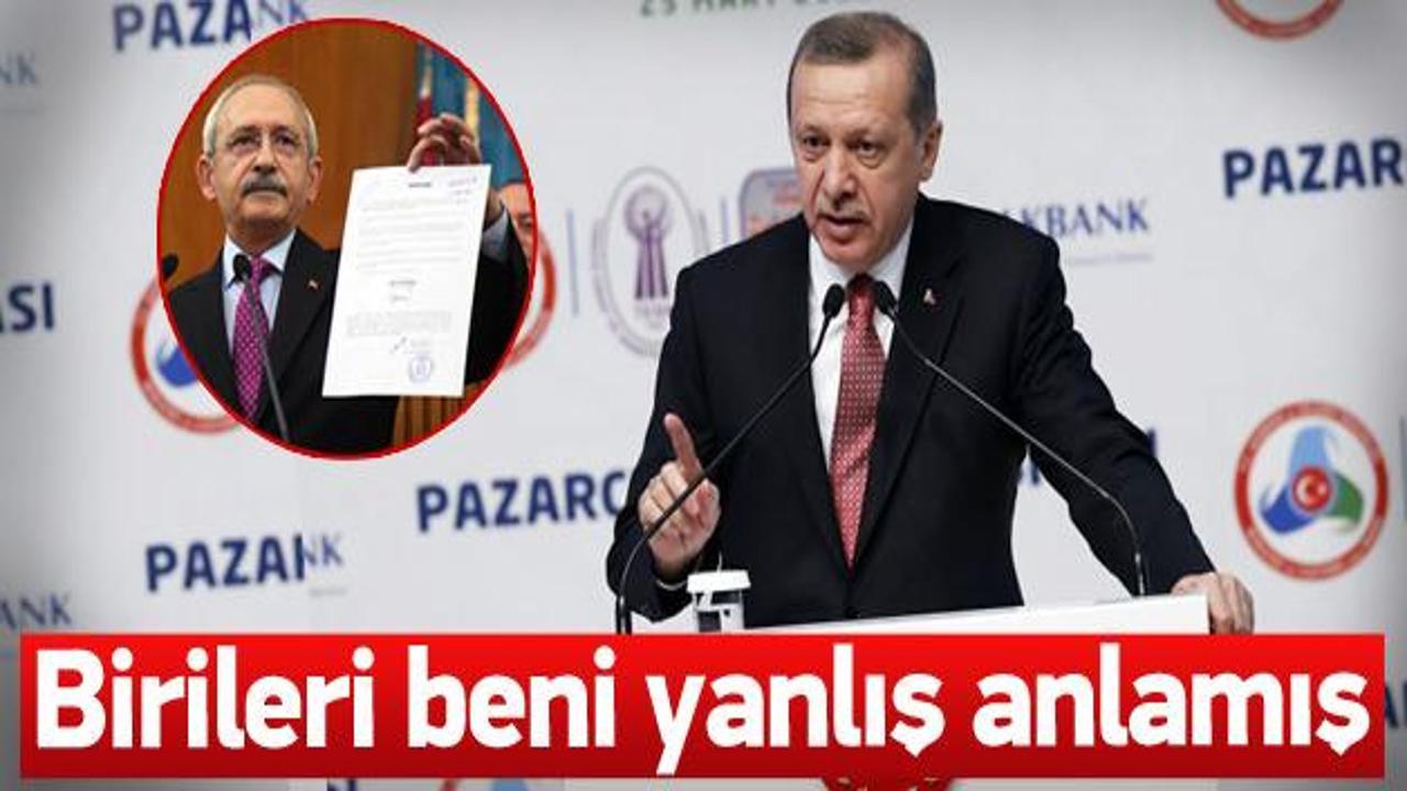 Erdoğan: Millete değil notere gidiyorlar