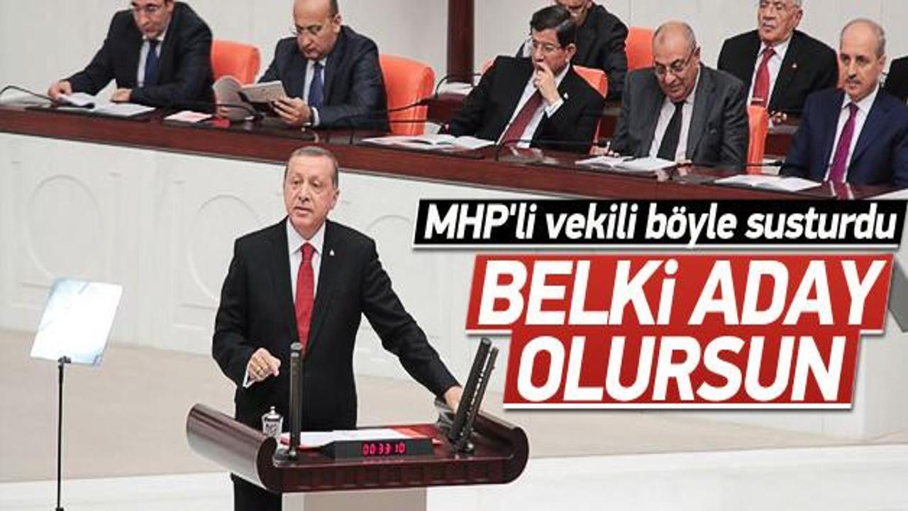Erdoğan Oktay Vural'ı susturdu
