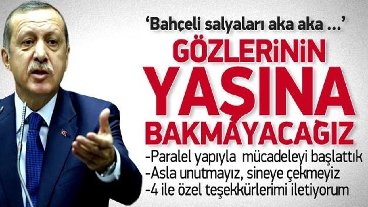 Erdoğan: Paralel yapıyla mücadale başladı!