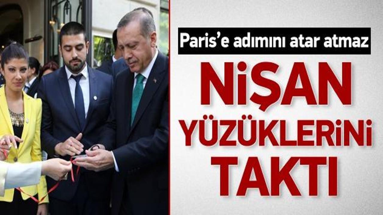 Erdoğan Paris’e adımını atar atmaz...