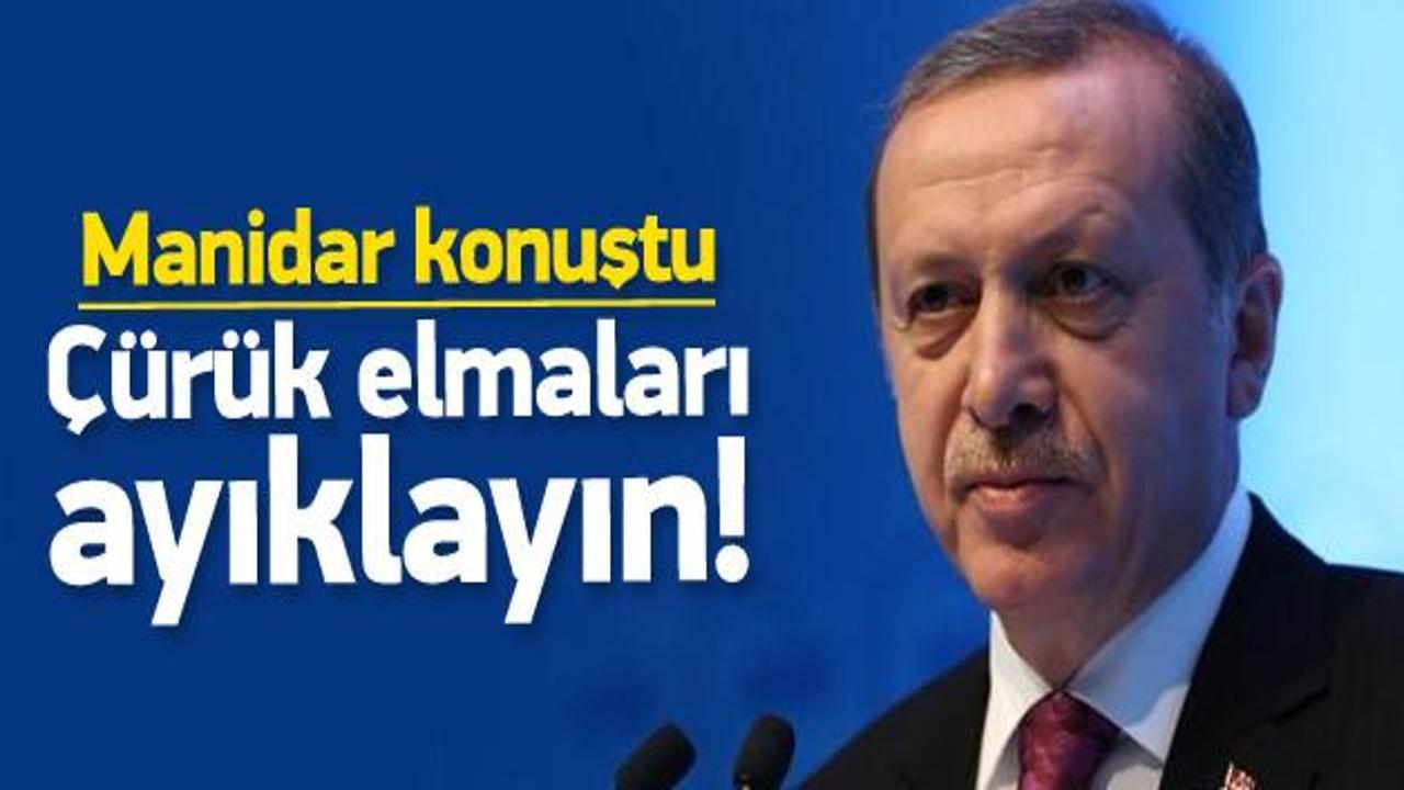 Erdoğan pazarcı ensafına seslendi