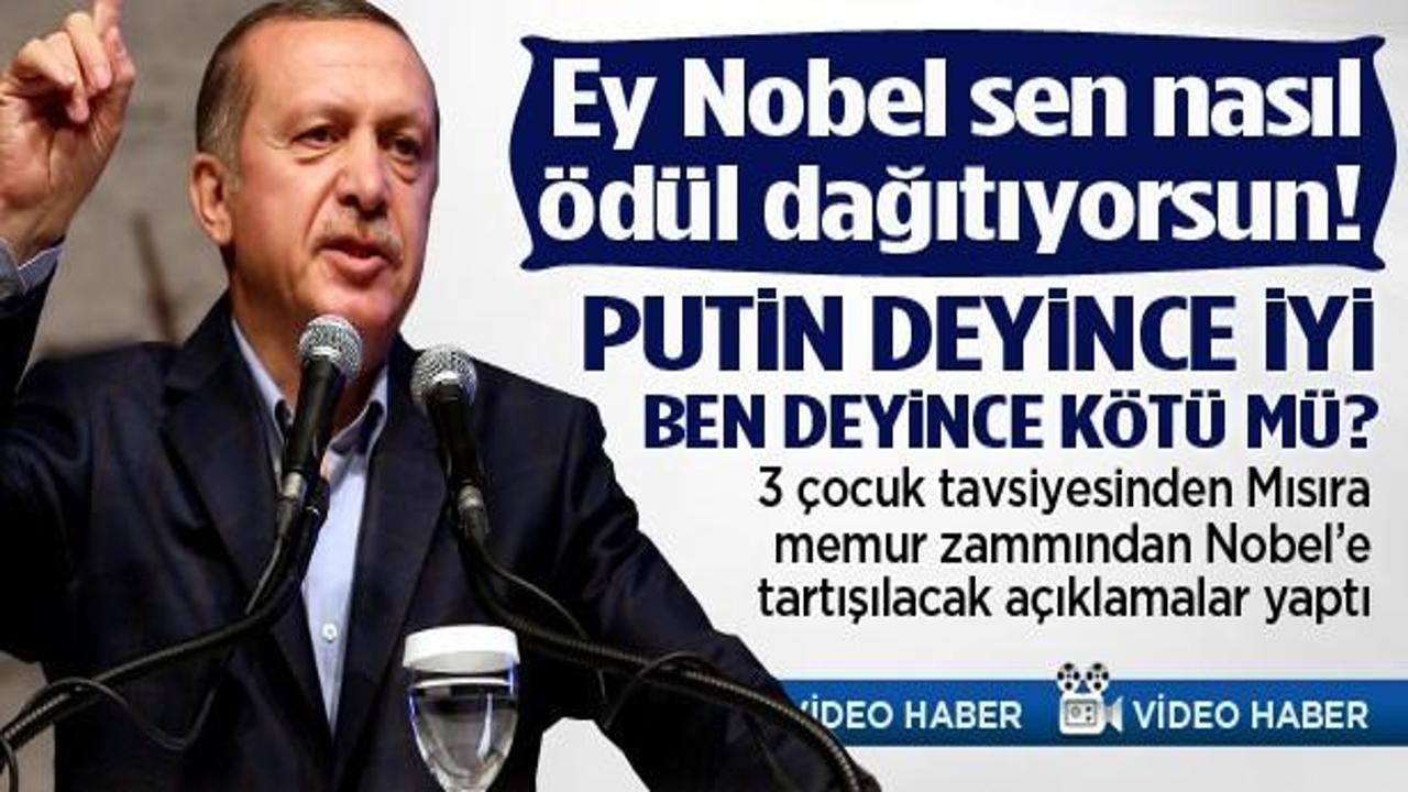 Erdoğan: Putin deyince iyi, Erdoğan deyince kötü mü?