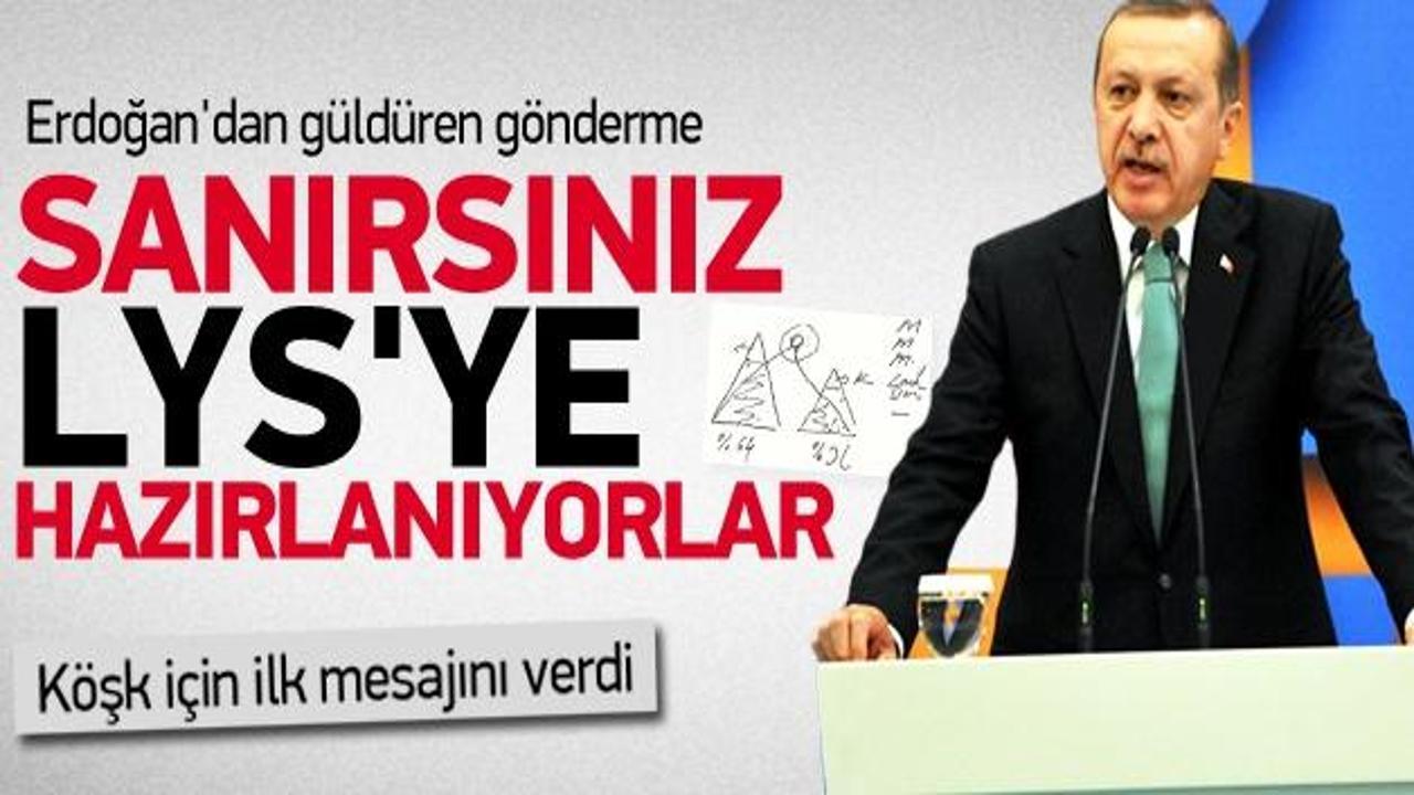 Erdoğan: Sanırsınız LYS'ye hazırlanıyorlar