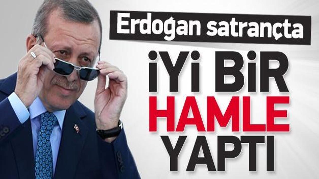 'Erdoğan satrançta iyi bir hamle yaptı'