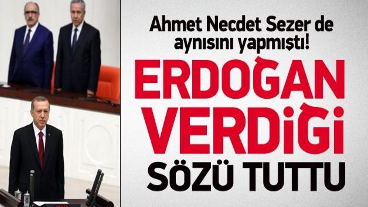 Erdoğan, Sezer'in geleneğini devam ettirdi