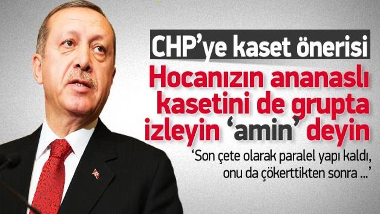 Erdoğan: Son çete olarak paralel yapı kaldı