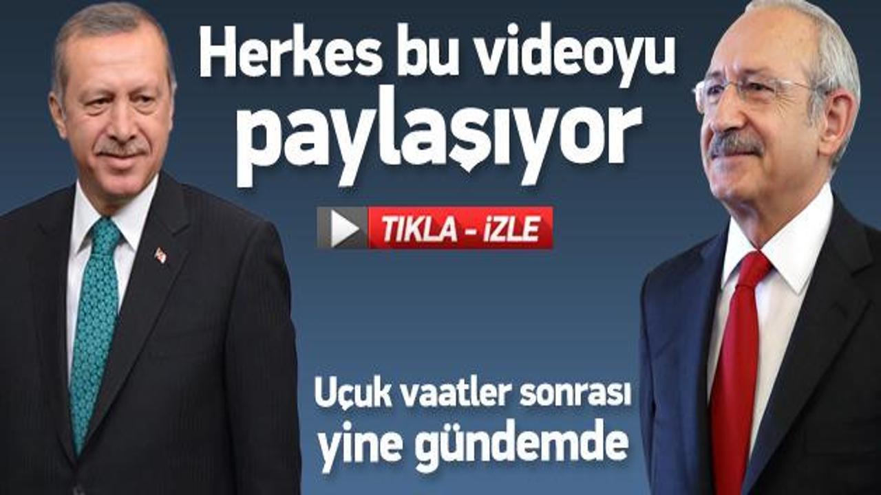 Erdoğan sormuş, Kılıçdaroğlu sus pus olmuştu 