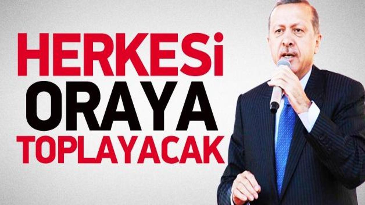 Erdoğan Türkiye'nin tüm renklerini buluşturacak