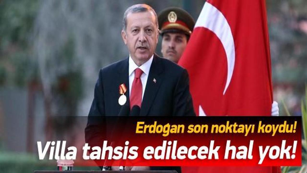 Erdoğan'dan Öcalan açıklaması