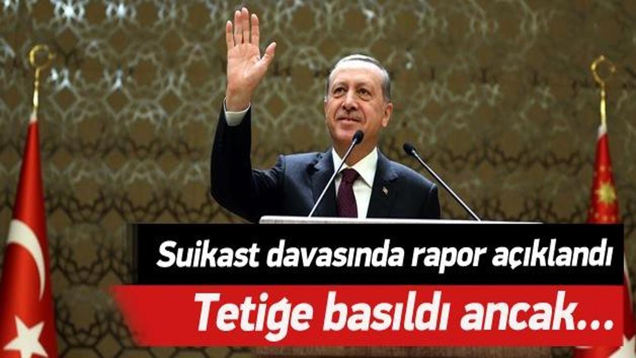 Erdoğan'a suikast davasında son durum