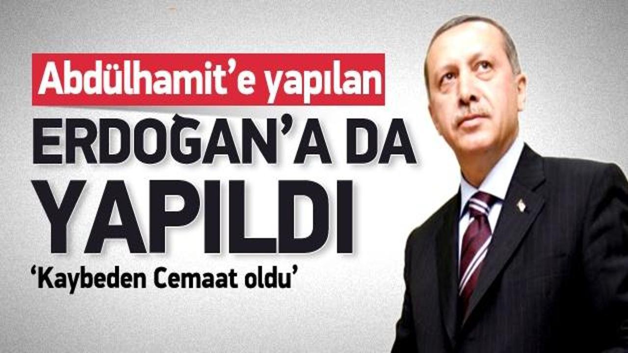 'Erdoğan'a yapılan Abdülhamit'e de yapıldı'