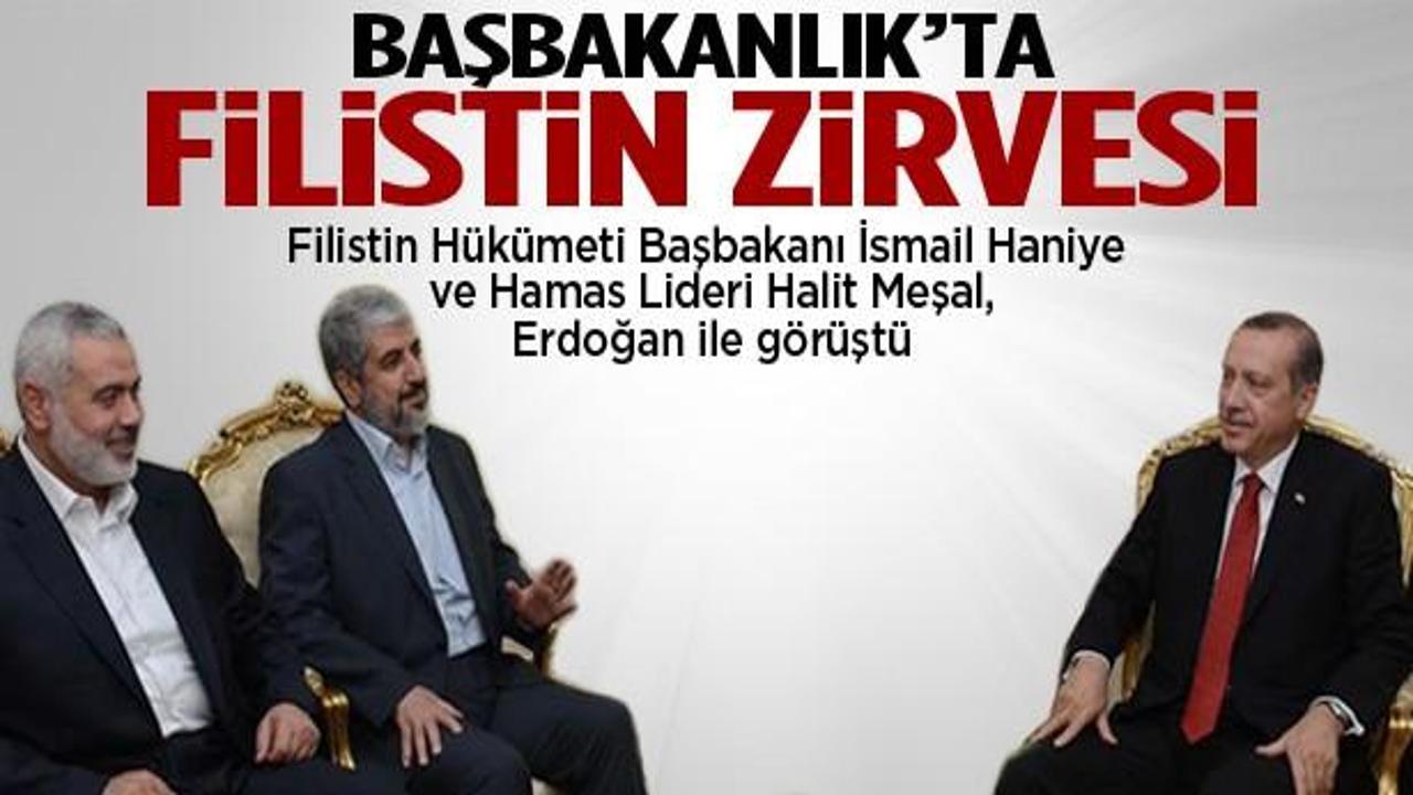 Erdoğan'dan Ankara'da mini Filistin zirvesi