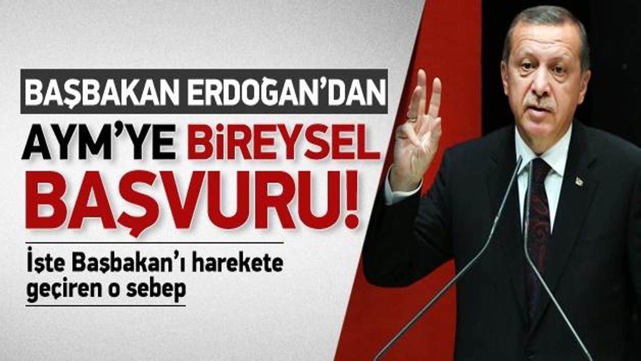 Erdoğan'dan AYM'ye başvuru!