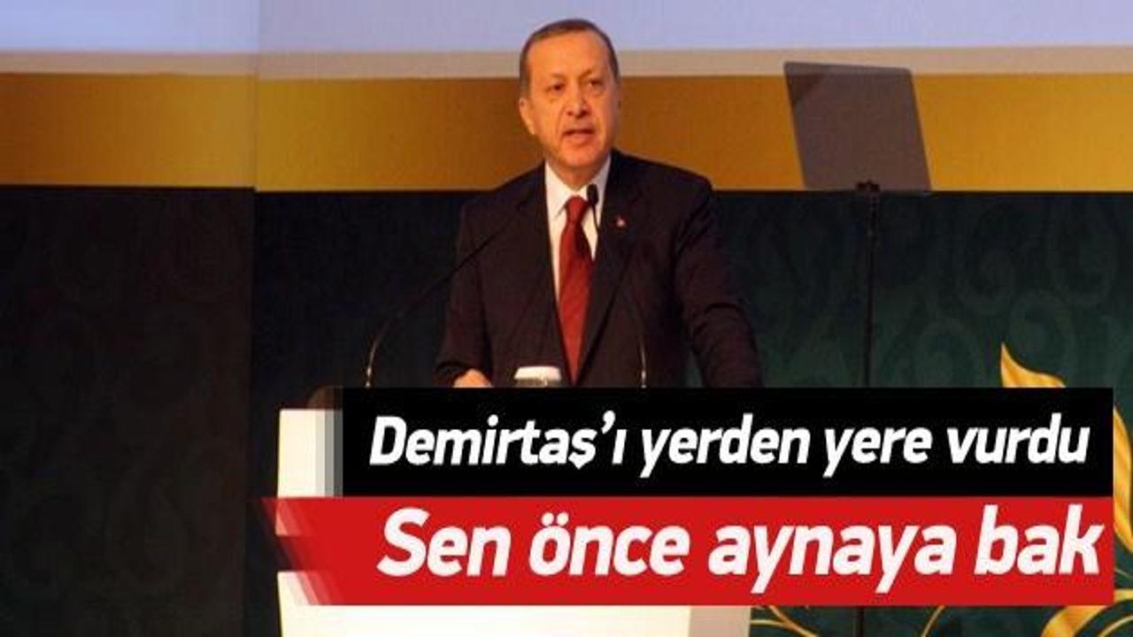 Erdoğan'dan Demirtaş'a sert Cizre tepkisi