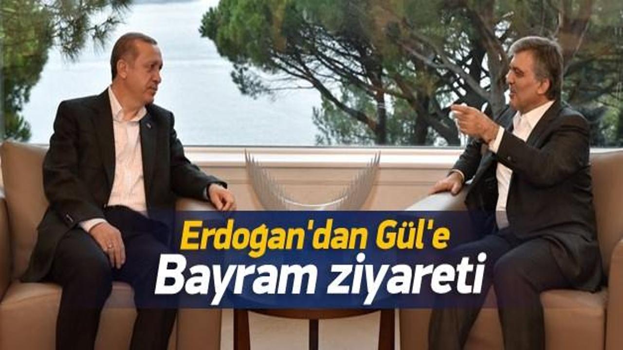 Erdoğan'dan Gül'e sürpriz ziyaret