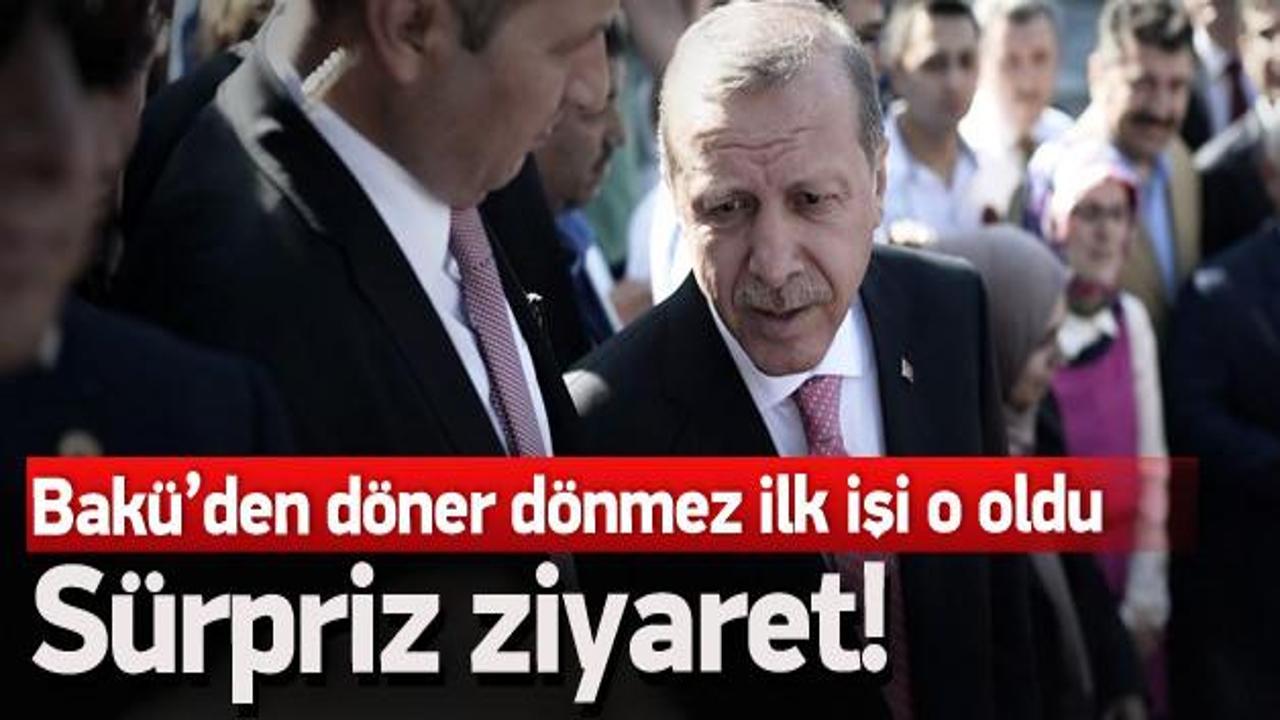 Erdoğan'dan hastane ziyareti!