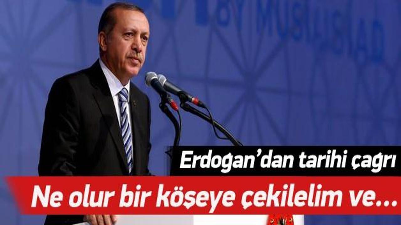 Erdoğan'dan İslam ülkelerine tarihi çağrı