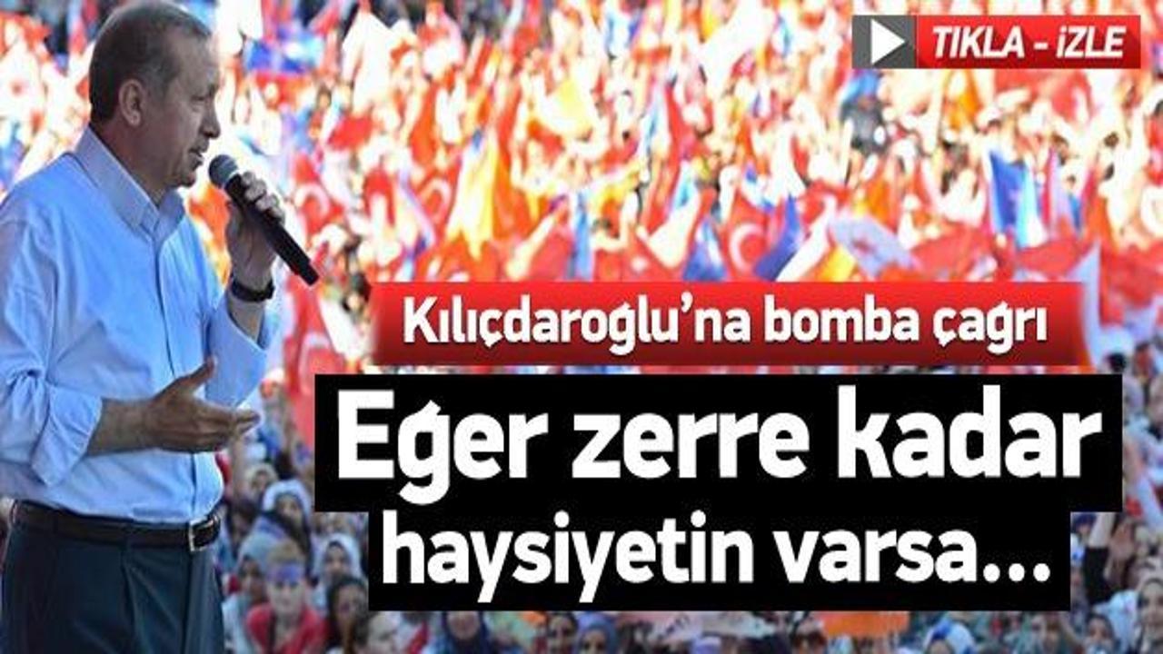 Erdoğan'dan Kılıçdaroğlu'na çağrı