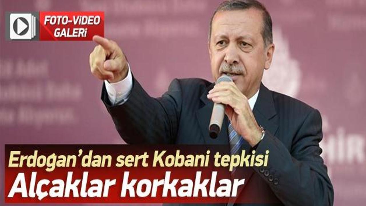 Erdoğan'dan Kobani tepkisi: Alçaklar