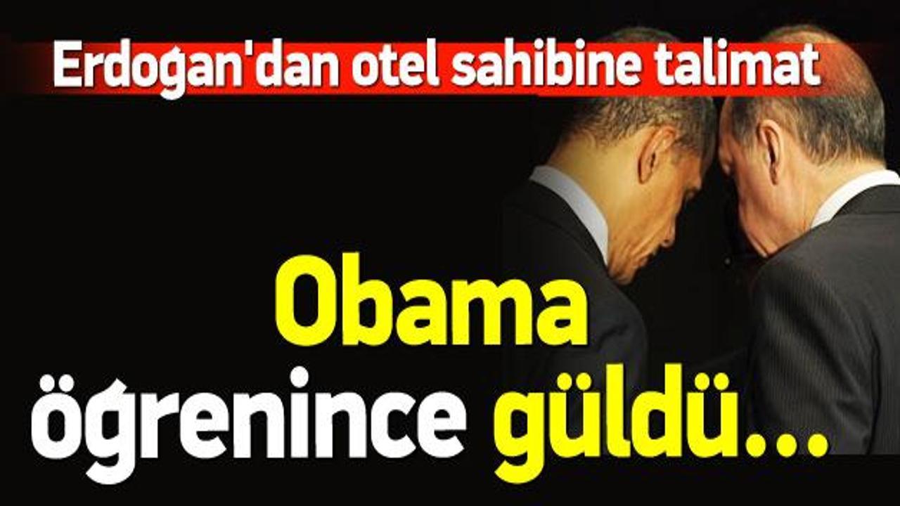 Erdoğan'dan otel sahibine Obama talimatı