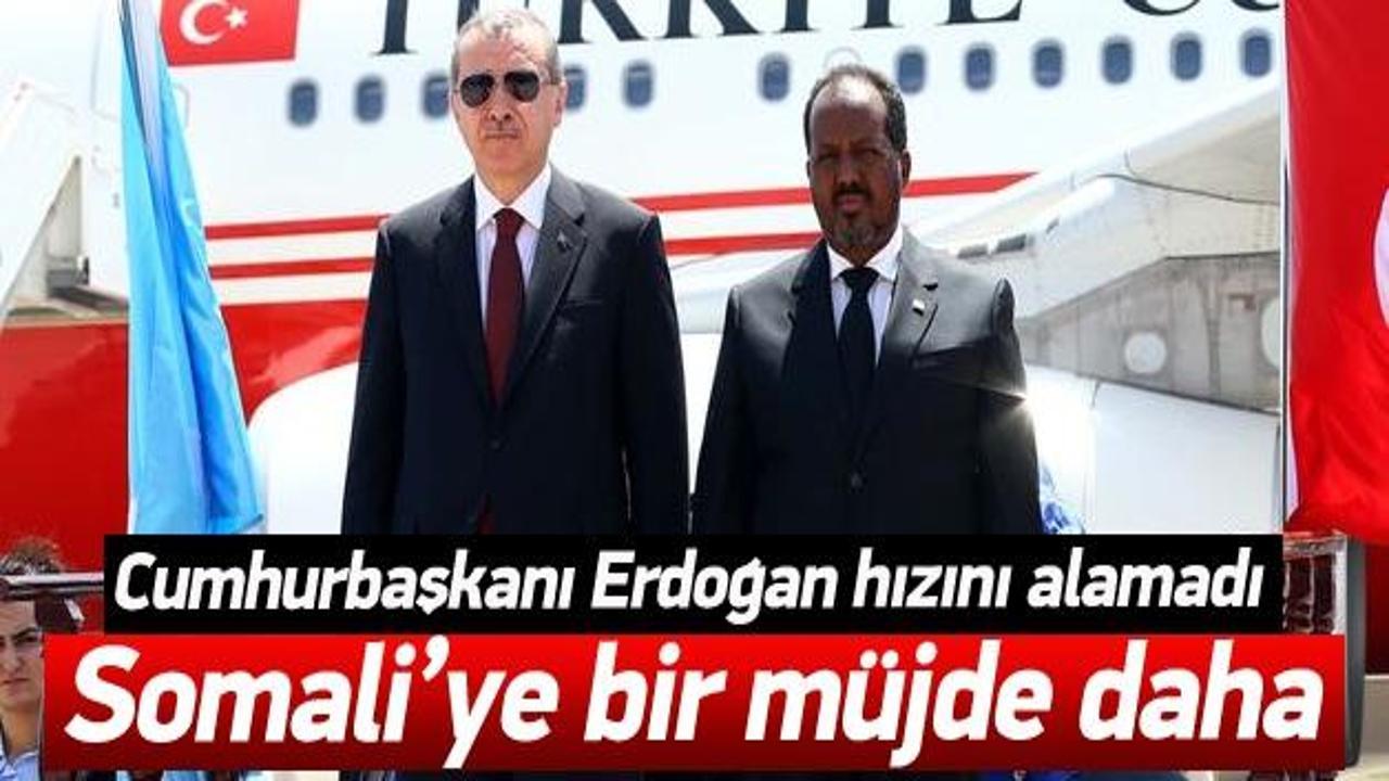 Erdoğan'dan Somali'ye 10 bin konut müjdesi