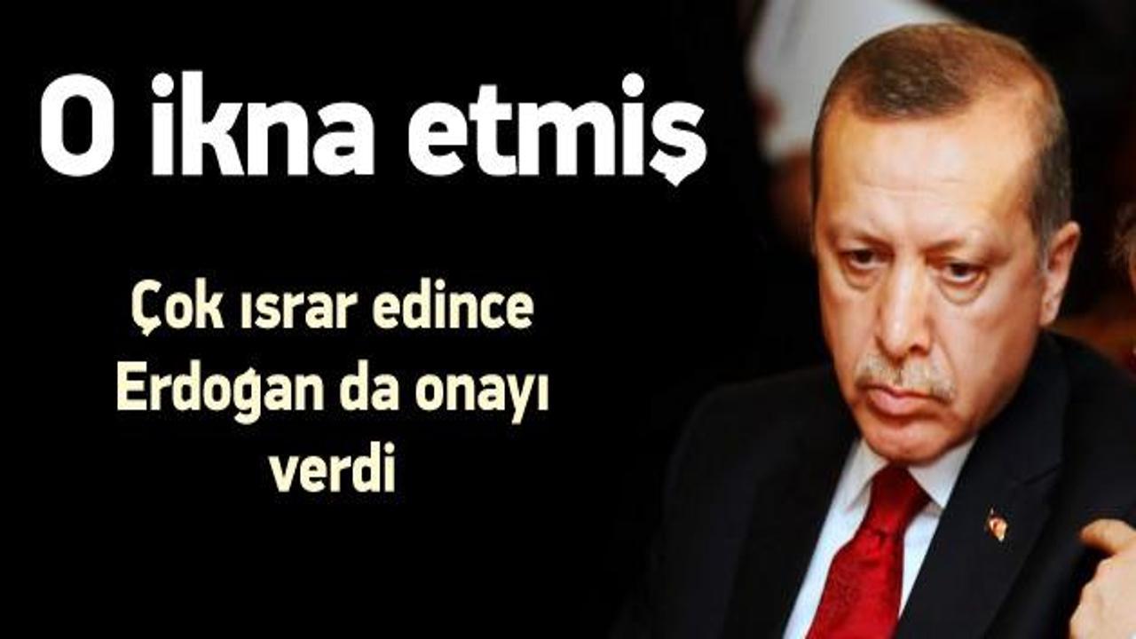 Erdoğan'ı Fidan konusunda Davutoğlu ikna etmiş
