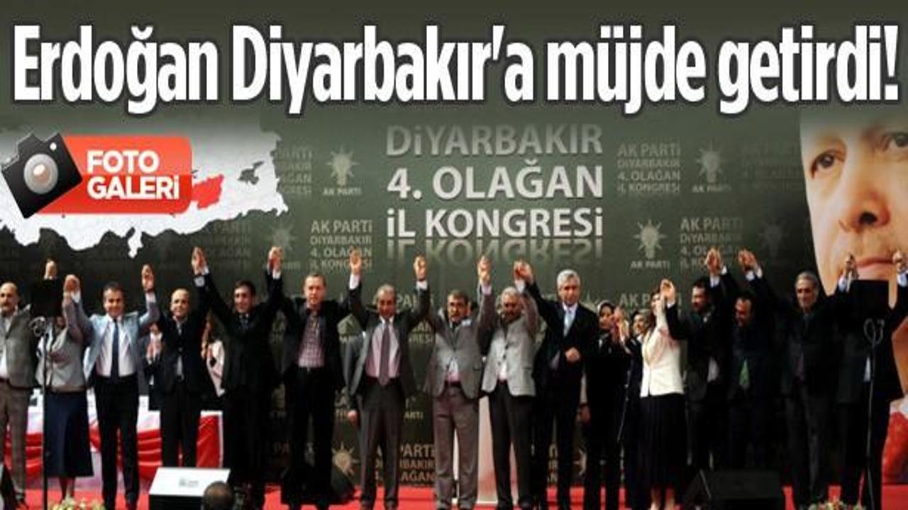 Erdoğan'ın Diyarbakır'da açıkladığı müjde!