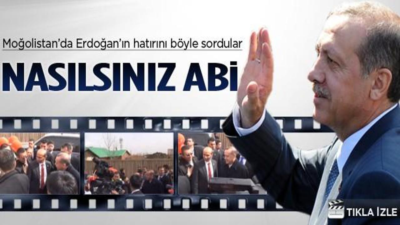 Erdoğan'ın hatırını b&ouml;yle sordu: Nasılsınız Abi!