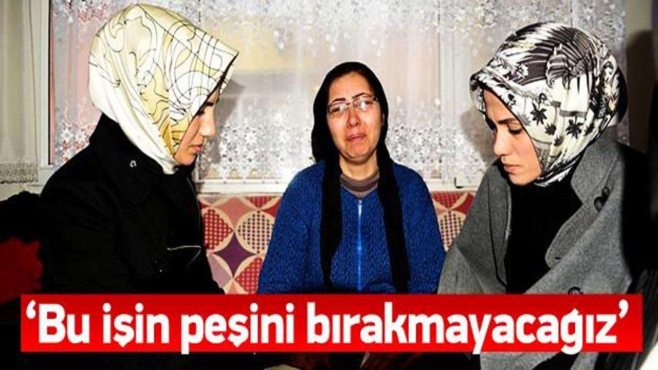 Erdoğan'ın kızları Özgecan'ın evinde