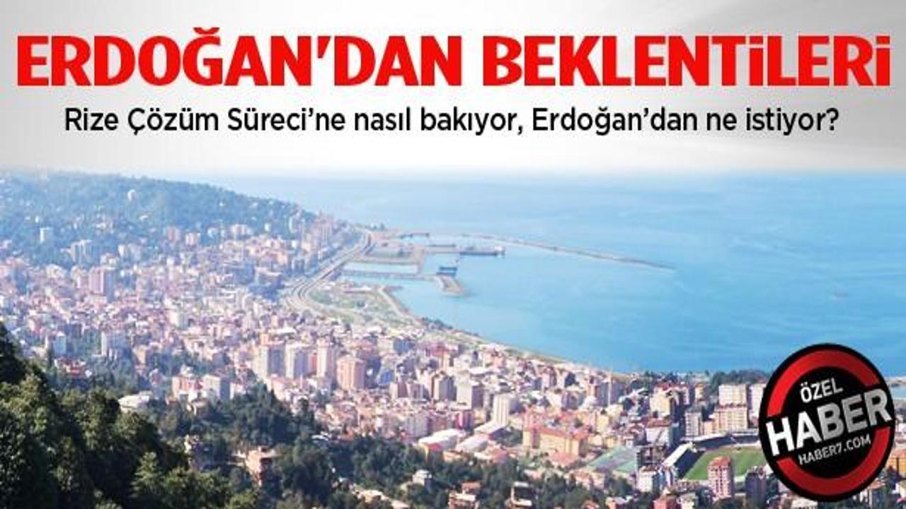 Erdoğan'ın memleketi Rize Açılım için ne diyor?