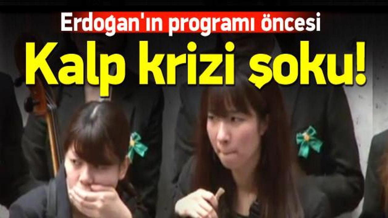 Erdoğan'ın programı öncesi kalp krizi şoku!