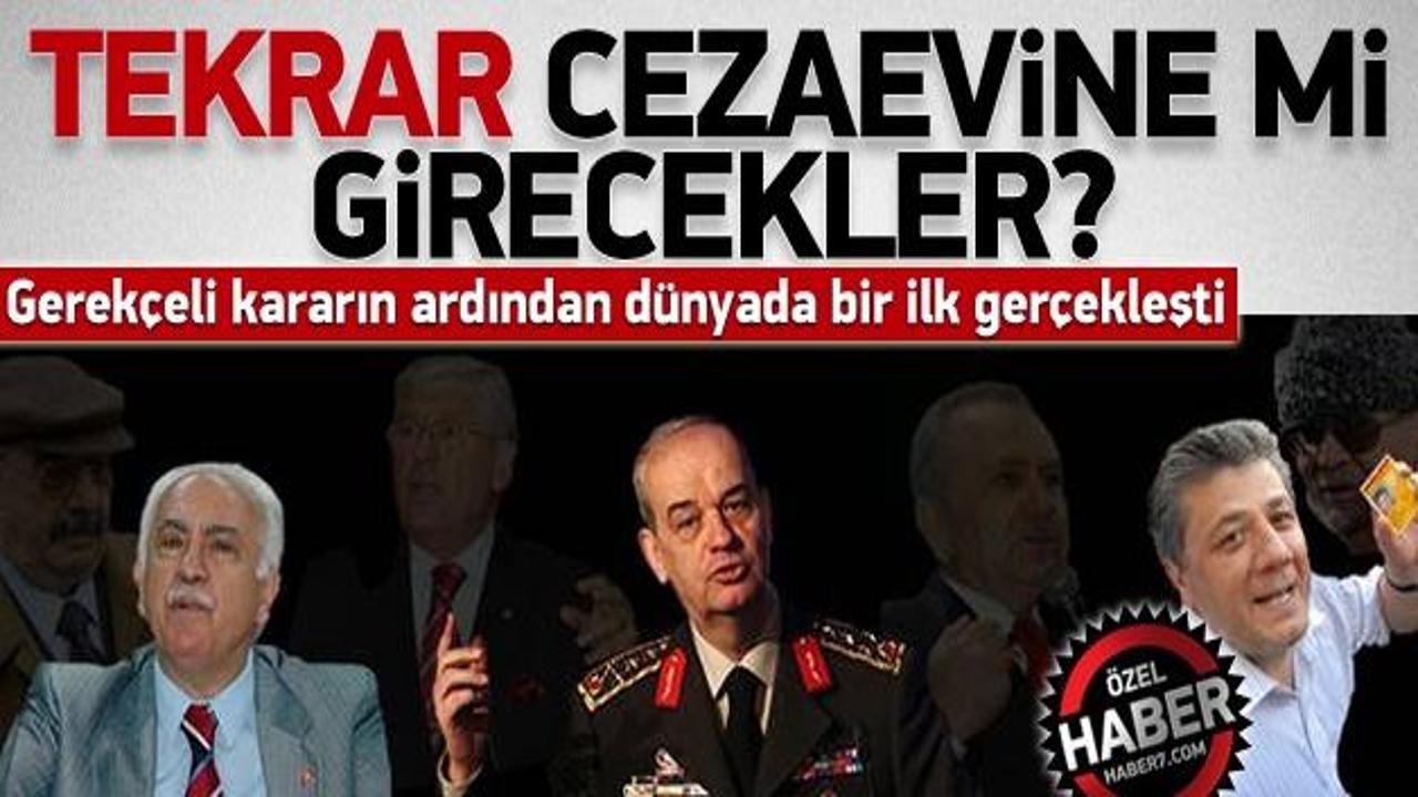 Ergenekon sanıkları tekrar tutuklanacak mı?