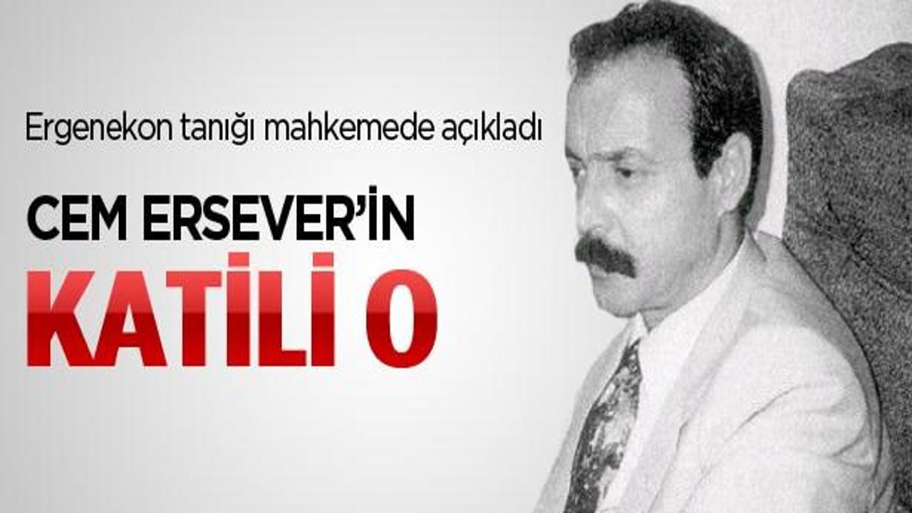 Ergenekon tanığı Ersever'in katilini gösterdi