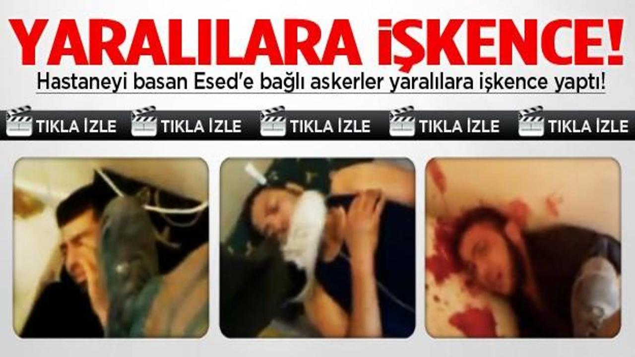 Esed'in askerleri yaralılara bile işkence ediyor