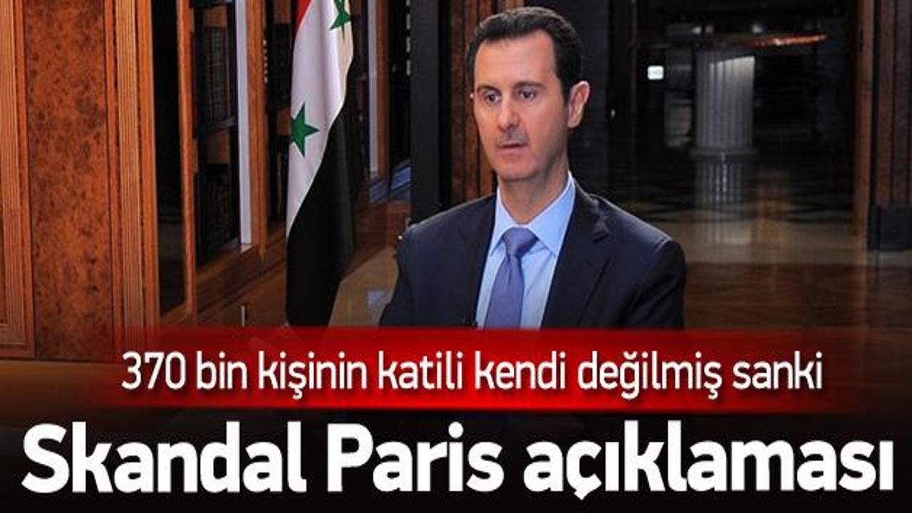 Esed'ten Fransa saldırısı için skandal benzetme