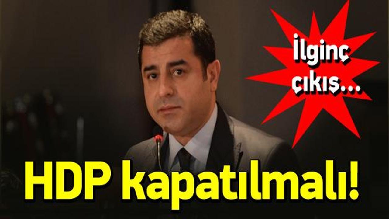 Eski Bakan Ufuk Söylemez: HDP kapatılmalı