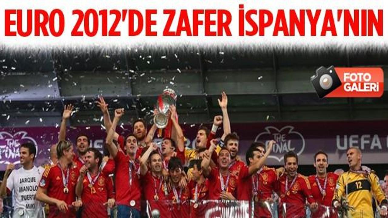 Euro 2012'de zafer İspanya'nın!