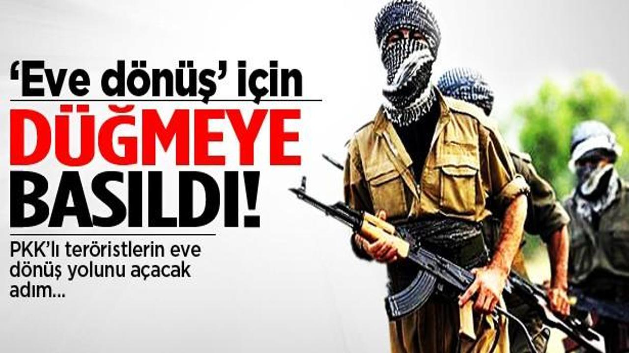 Eve dönüş yasası için düğmeye basıldı