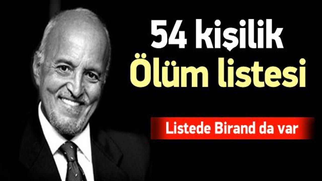 Eymür'den mahkemeye 54 kişilik infaz listesi